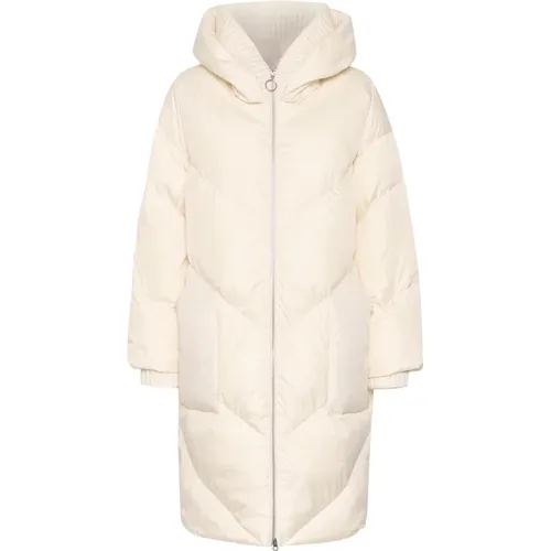 Gepolsterte Pufferjacke Birch , Damen, Größe: L - Cream - Modalova