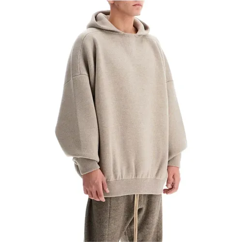 Oversized Wollkapuzenpullover - Fear Of God - Modalova