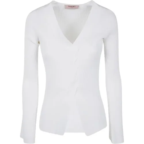 Long Sleeve Top , female, Sizes: M, S, XS - Twinset - Modalova