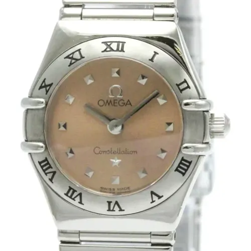 Pre-owned Watches, female, , Size: ONE SIZE Pre-owned Stainless Steel watches - Omega Vintage - Modalova