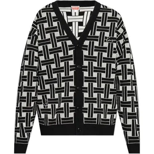 Cardigans, male, , Size: S Buttoned cardigan - Kenzo - Modalova