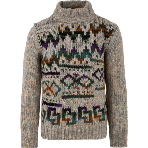 Multicolored Sweater Model Bolserna 11 , male, Sizes: M, XL - Daniele Alessandrini - Modalova