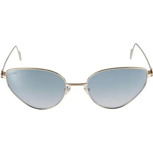 Elevate Your Style with Stunning Sunglasses , unisex, Sizes: 57 MM - Cartier - Modalova