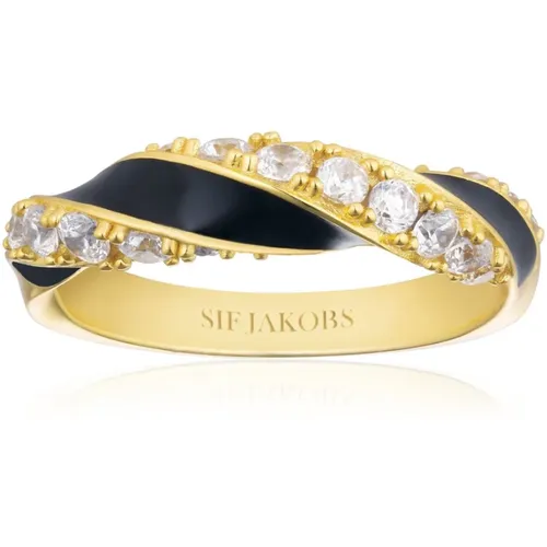 Ferrara Ring , Damen, Größe: 56 MM - Sif Jakobs Jewellery - Modalova