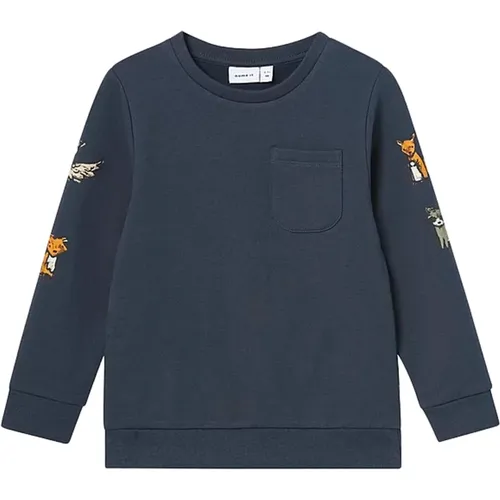 Casual Sweatshirt mit Box-Design - name it - Modalova