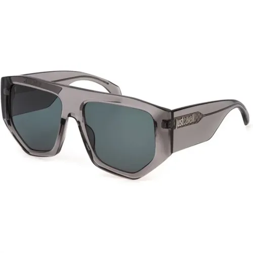 Shiny Transp. Grey Sonnenbrille - Just Cavalli - Modalova