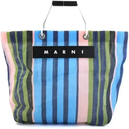 Pre-owned Tote Bags, female, , Size: ONE SIZE Pre-owned Leather handbags - Marni Pre-owned - Modalova