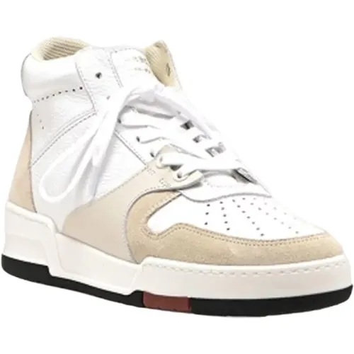 Zsp24 Calf Nappa Suede high top sneaker , female, Sizes: 5 UK - Zespà - Modalova