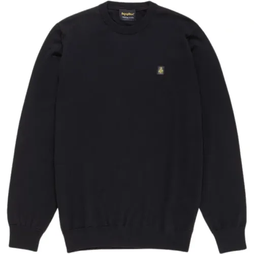 Merino Wool Crewneck Sweater , male, Sizes: XL, 3XL, 2XL - RefrigiWear - Modalova