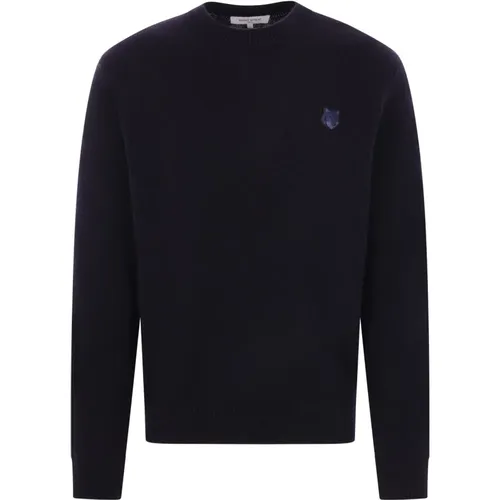 Sweater with Style , male, Sizes: M, XL, L, S - Maison Kitsuné - Modalova