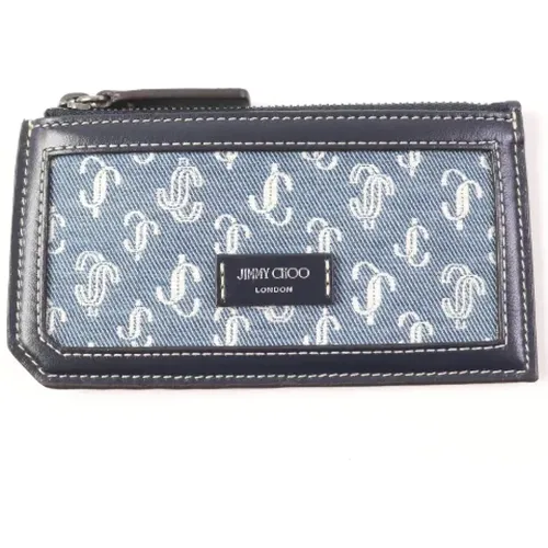 Pre-owned Wallets, male, , Size: ONE SIZE Pre-owned Leather wallets - Jimmy Choo Pre-owned - Modalova