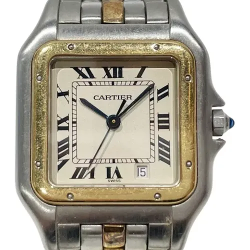 Pre-owned Watches, female, , Size: ONE SIZE Pre-owned Stainless Steel watches - Cartier Vintage - Modalova