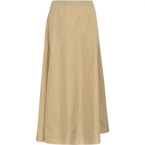 Women's Clothing Skirts Dark Sand Ss24 , female, Sizes: XS, S, M - Jil Sander - Modalova