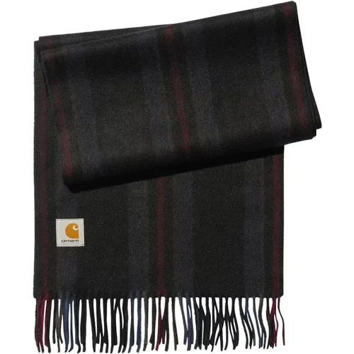 Striped Scarf - 100% Wool , male, Sizes: ONE SIZE - Carhartt WIP - Modalova