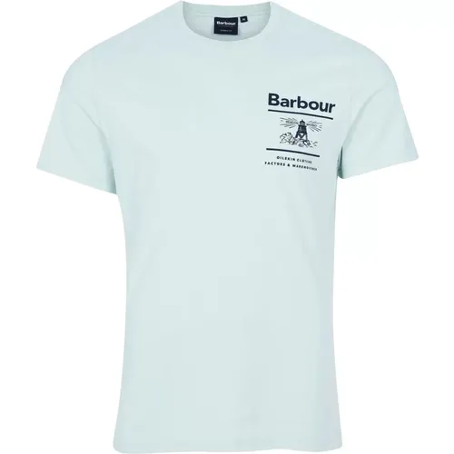 T-Shirts, male, , Size: XL Chanonry T-Shirt - Barbour - Modalova