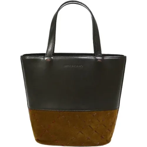 Pre-owned Leather totes , female, Sizes: ONE SIZE - Burberry Vintage - Modalova