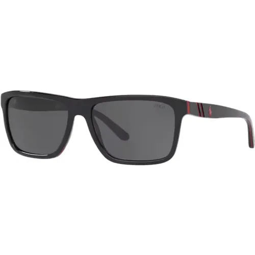 Rectangular Sunglasses , male, Sizes: 58 MM - Ralph Lauren - Modalova