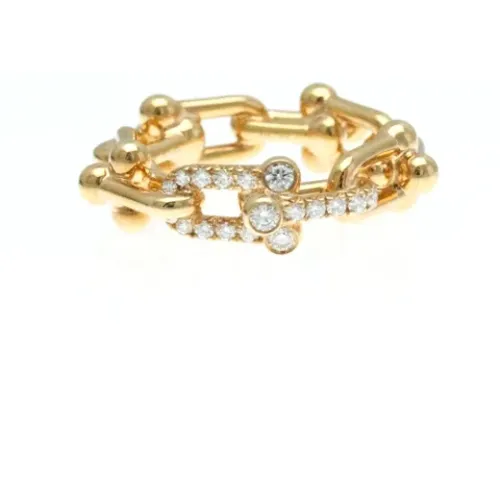 Pre-owned Jewellery, female, , Size: ONE SIZE Pre-owned Rose Gold rings - Tiffany & Co. Pre-owned - Modalova