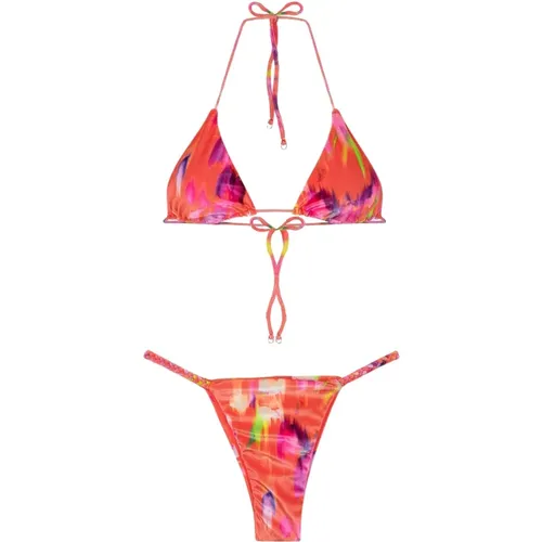 Triangle Bikini mit brasilianischem festem Slip - Me-Fui - Modalova