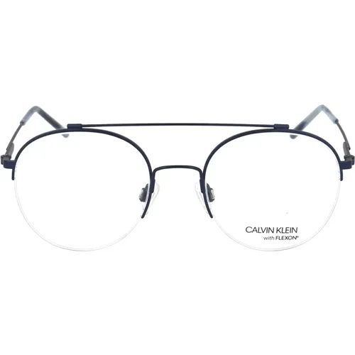 Glasses, male, , Size: 50 MM Stylish Optical Ck19144F Glasses - Calvin Klein - Modalova