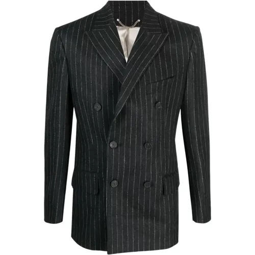 Men`s Clothing Outerwear Grey Aw23 , male, Sizes: M - Golden Goose - Modalova