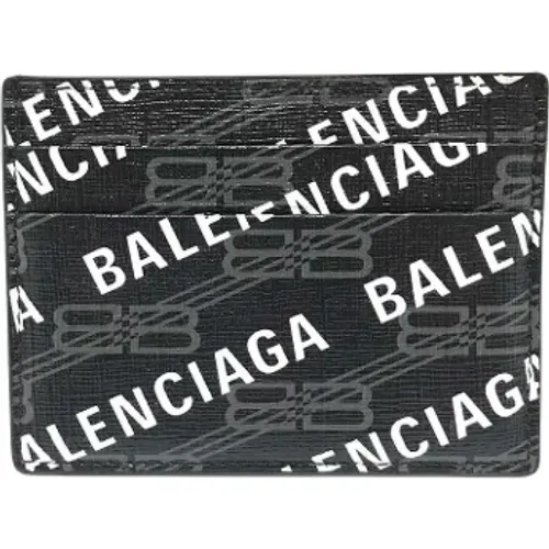 Pre-owned Wallets, male, , Size: ONE SIZE Pre-owned Leather wallets - Balenciaga Vintage - Modalova