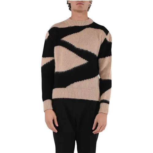 Patterned Sweater , male, Sizes: 2XL - Salvatore Santoro - Modalova