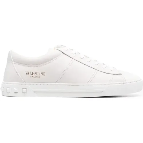 Weiße Sneakers für Männer , Herren, Größe: 42 EU - Valentino Garavani - Modalova