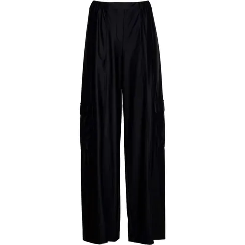 Teseo Technical Fabric Pants , female, Sizes: XL - Max Mara - Modalova