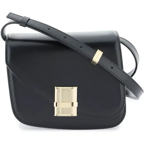 Fiamma Crossbody Tasche mit Gancini Verschluss - Salvatore Ferragamo - Modalova