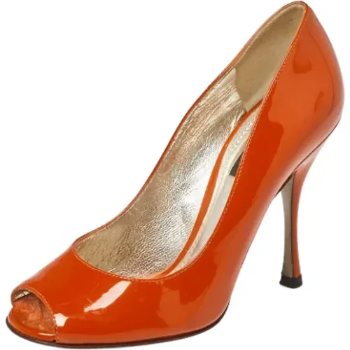 Pre-owned Pumps, female, , Size: 6 US Pre-owned Leather heels - Dolce & Gabbana Pre-owned - Modalova