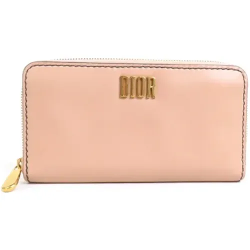 Pre-owned Leather wallets , female, Sizes: ONE SIZE - Dior Vintage - Modalova