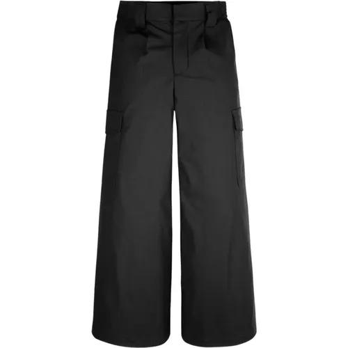 Cargo Hose Schwarz Weites Bein - Calvin Klein - Modalova