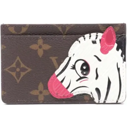 Pre-owned Wallets, female, , Size: ONE SIZE Pre-owned Canvas wallets - Louis Vuitton Vintage - Modalova