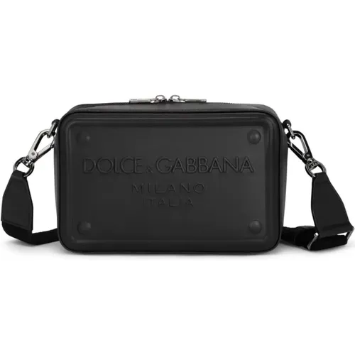 Aw23 Men`s Shoulder Bag , male, Sizes: ONE SIZE - Dolce & Gabbana - Modalova