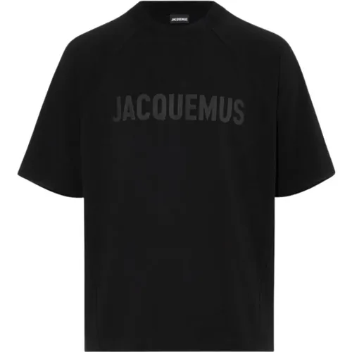 T-Shirt im Surrealismus-Stil , Damen, Größe: XS - Jacquemus - Modalova