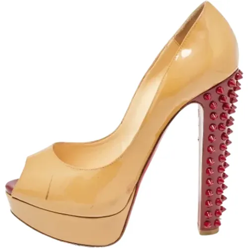 Pre-owned Pumps, female, , Size: 8 US Pre-owned Leather heels - Christian Louboutin Pre-owned - Modalova