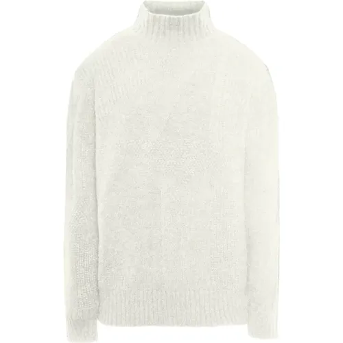 Turtlenecks, male, , Size: M Wool Knit Sweater - Costumein - Modalova