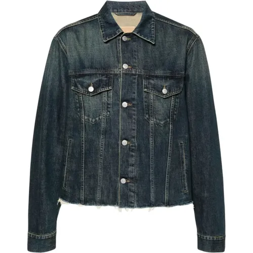 Denim Jacket , male, Sizes: S - MM6 Maison Margiela - Modalova