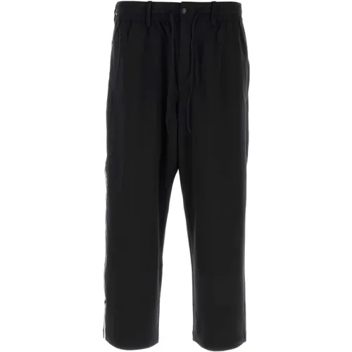 Stylische schwarze Nylon-Jogger , Herren, Größe: S - Y-3 - Modalova