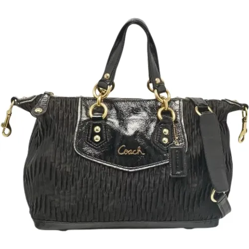 Pre-owned Tote Bags, female, , Size: ONE SIZE Pre-owned Leather totes - Coach Pre-owned - Modalova