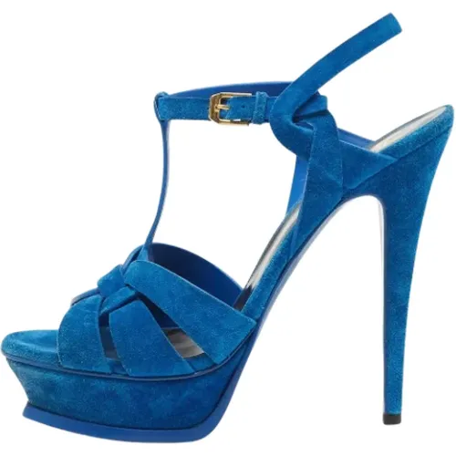 Pre-owned Wildleder sandals - Yves Saint Laurent Vintage - Modalova