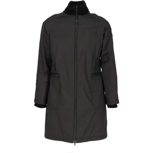 Pre-owned Coats, female, , Size: L Pre-owned Polyester outerwear - Yohji Yamamoto Pre-owned - Modalova