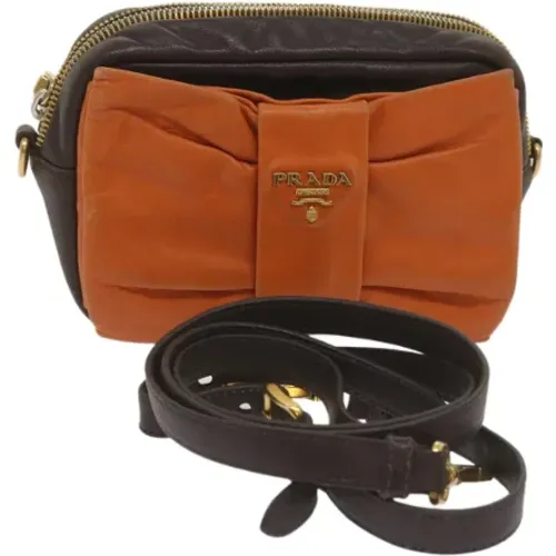 Pre-owned Cross Body Bags, female, , Size: ONE SIZE Pre-owned Leather prada-bags - Prada Vintage - Modalova