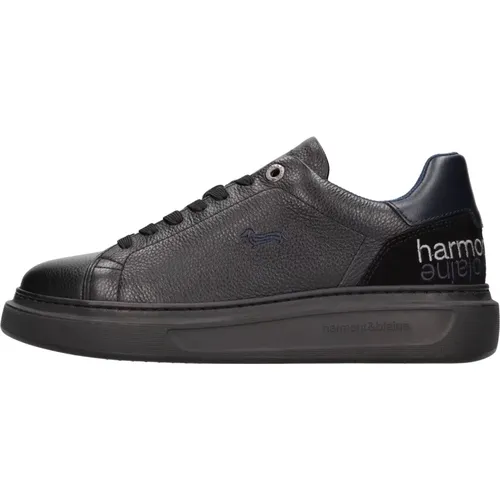 Sneakers Schwarz , Herren, Größe: 44 EU - Harmont & Blaine - Modalova