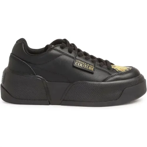 Schwarze Sneakers für Frauen Aw24 - Versace Jeans Couture - Modalova