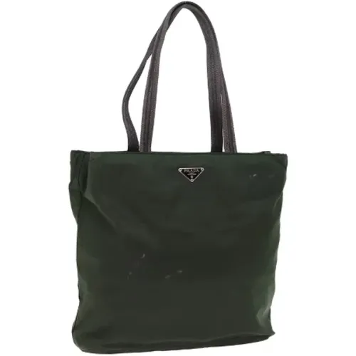 Pre-owned Tote Bags, female, , Size: ONE SIZE Pre-owned Nylon prada-bags - Prada Vintage - Modalova