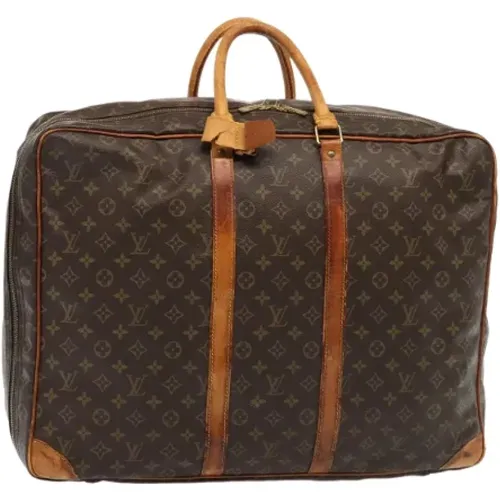 Pre-owned Weekend Bags, female, , Size: ONE SIZE Pre-owned Canvas louis-vuitton-bags - Louis Vuitton Vintage - Modalova