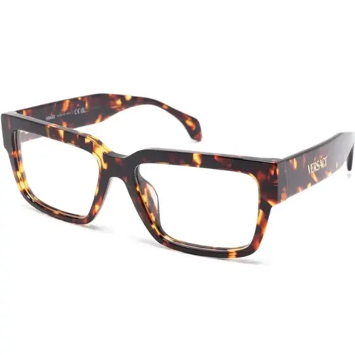 Glasses, male, , Size: 55 MM Optical Frame - Versace - Modalova