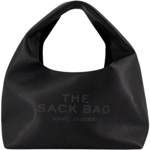 Schwarze Leder Sack Tasche - Marc Jacobs - Modalova